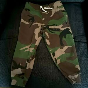 Camouflage polo Ralph Lauren sweatpants toddler 3T